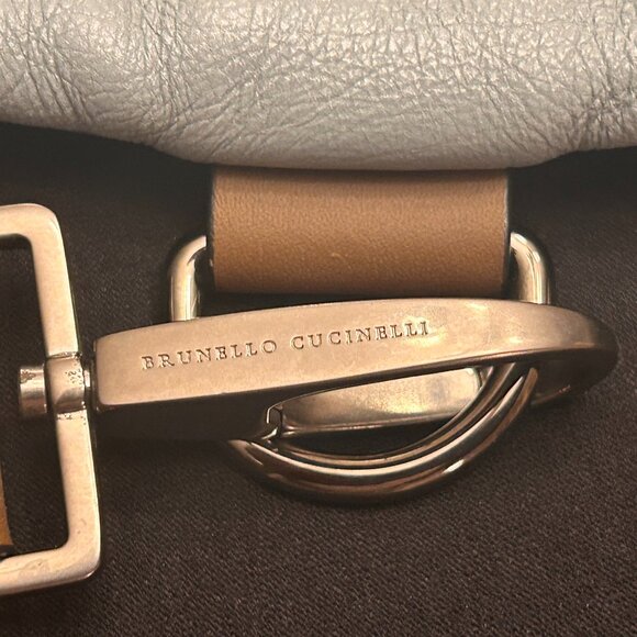 Gorgeous Brunello Cucinelli Large Leather Bag. - Picture 7 of 15